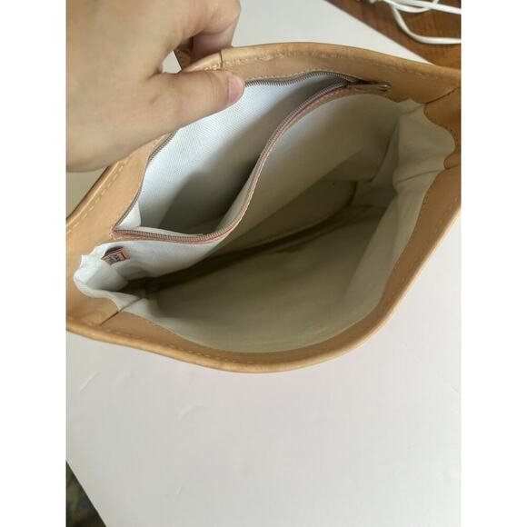 Dooney & Bourke Y2K Vintage Pink Monogram Messenger Shoulder Bag Purse - Picture 6 of 14